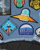 SPRAYGROUND 'Denim Tear 3am Patches' Backpack (910B8302NSZ)