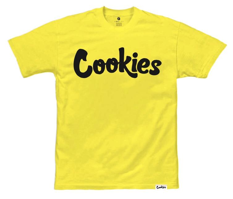 Cookies 'Original Mint' T-Shirt (Yellow/Black) - Fresh N Fitted Inc