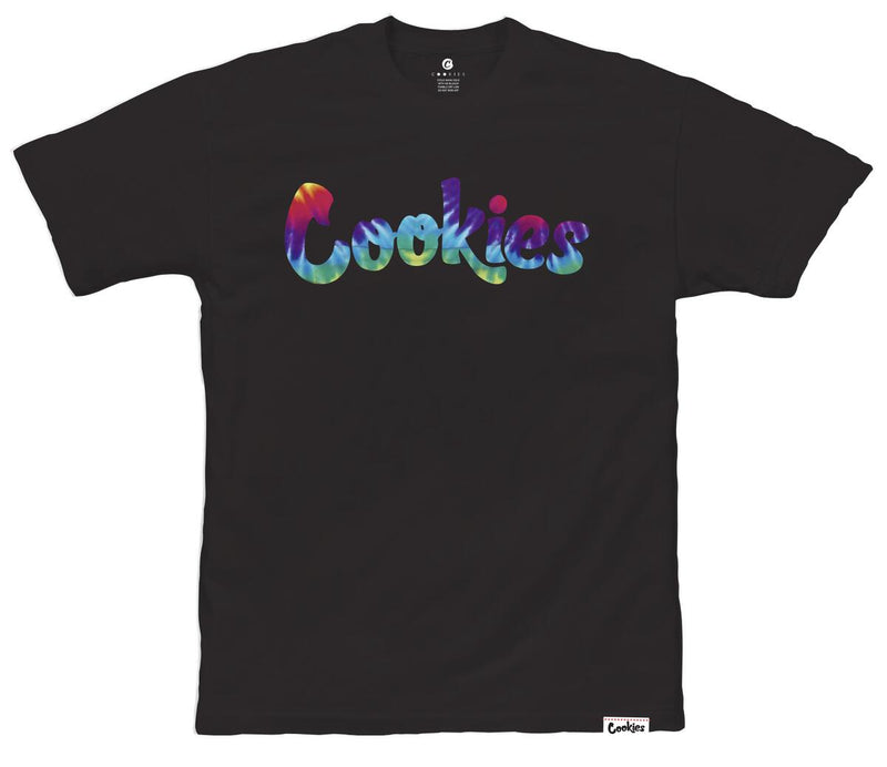 Cookies 'Original Mint Tee' (Black/Multi Tie Dye) 1556T5735 - Fresh N Fitted Inc