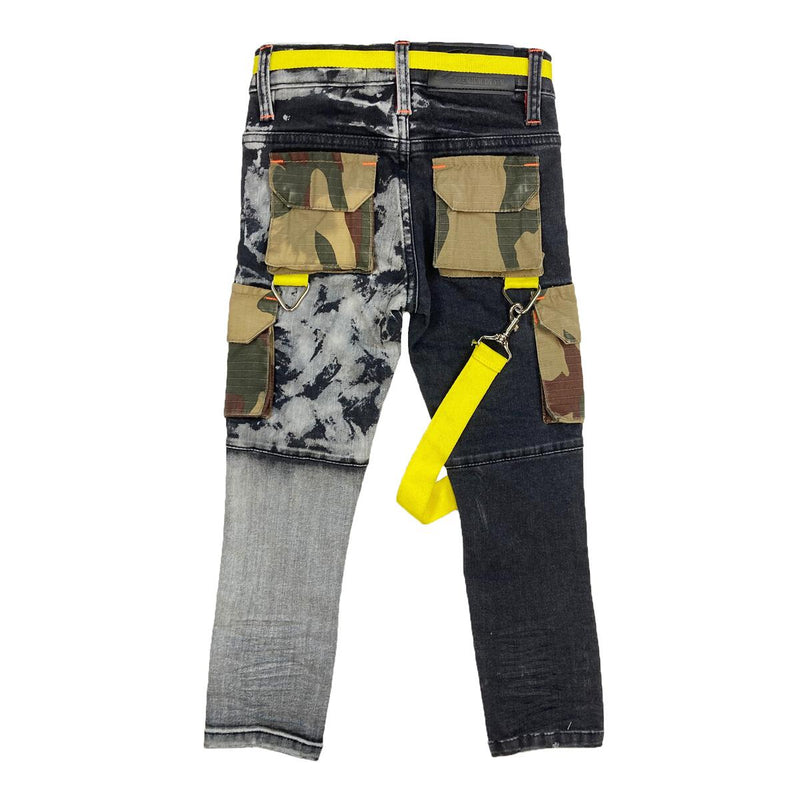 Elite Denim Kids Painted Jeans (Lagoon) 490-JR - Fresh N Fitted Inc