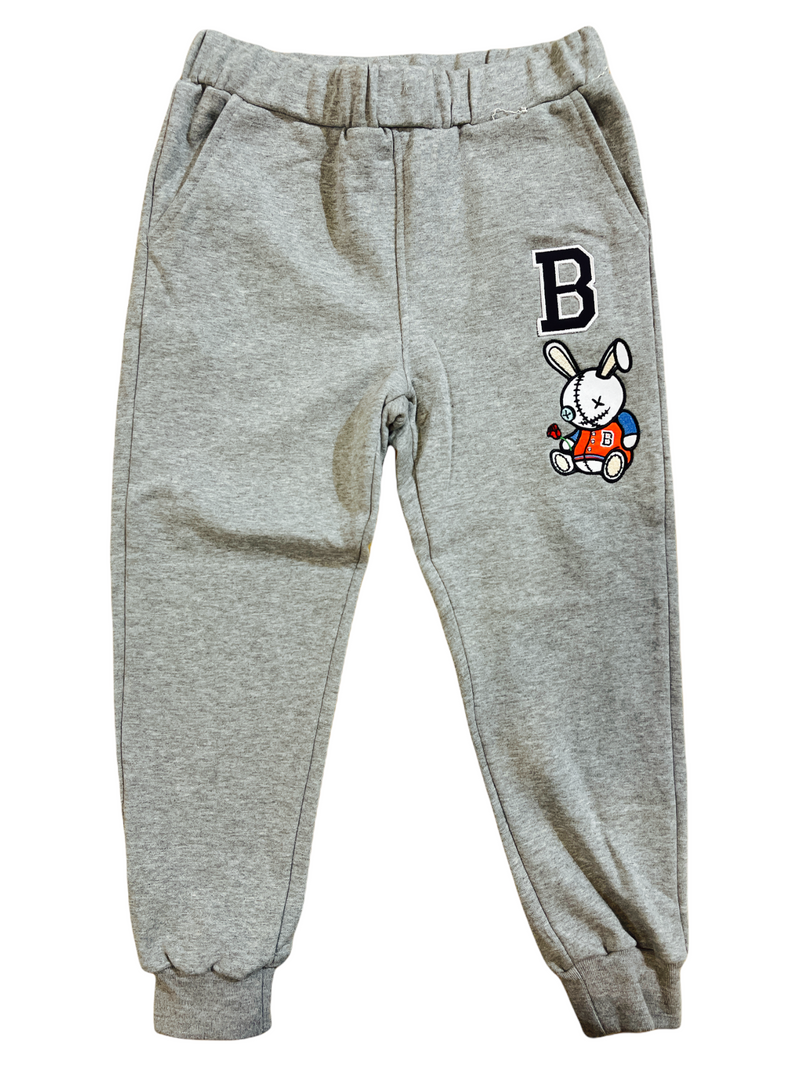 BKYS Kids 'Lucky Charm Bomber' Joggers (H. Grey) P426/T - Fresh N Fitted Inc