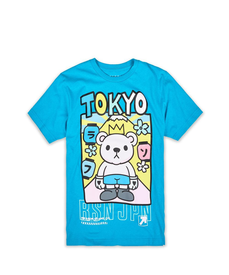 Reason 'Neo Tokyo' T-Shirt (Aqua) A1-041