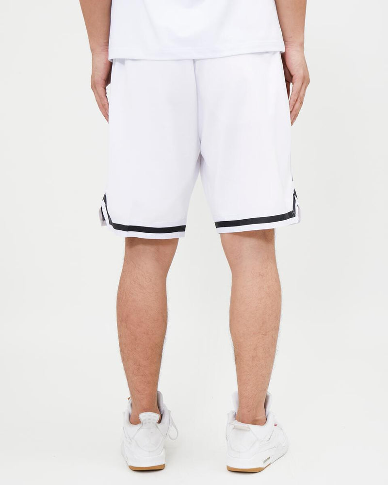 Pro Standard Miami Heat Pro Team Shorts (White) BMH352472 - Fresh N Fitted Inc