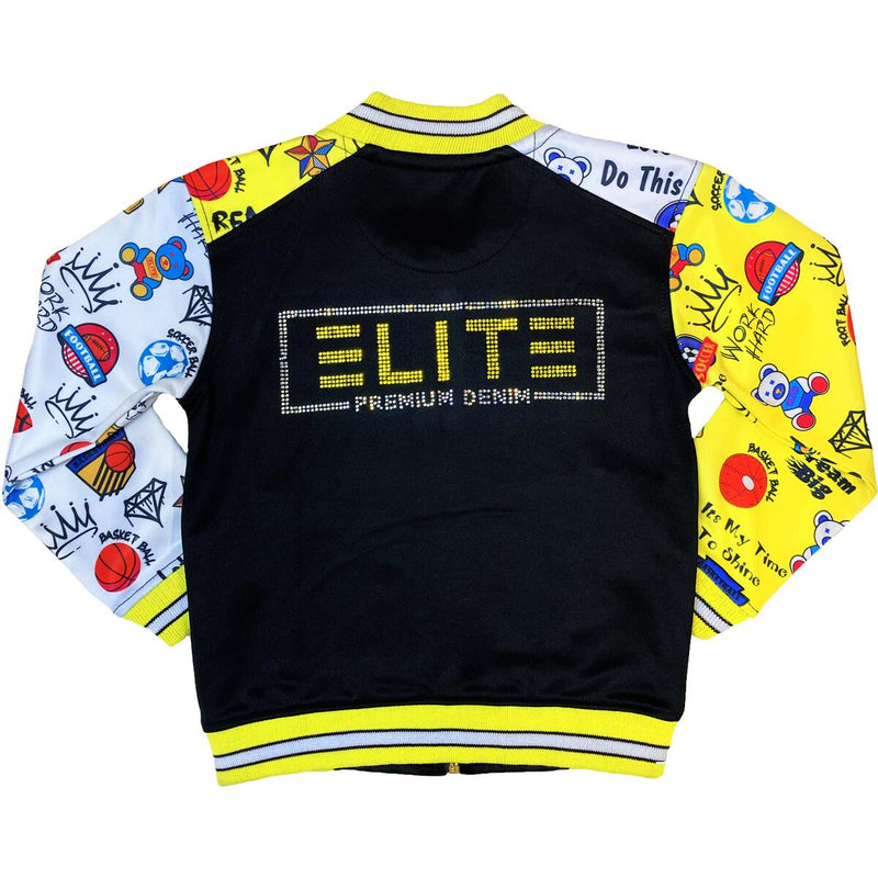Elite Denim Kids 'ICON III' Track Jacket 529TRS-JR - Fresh N Fitted Inc