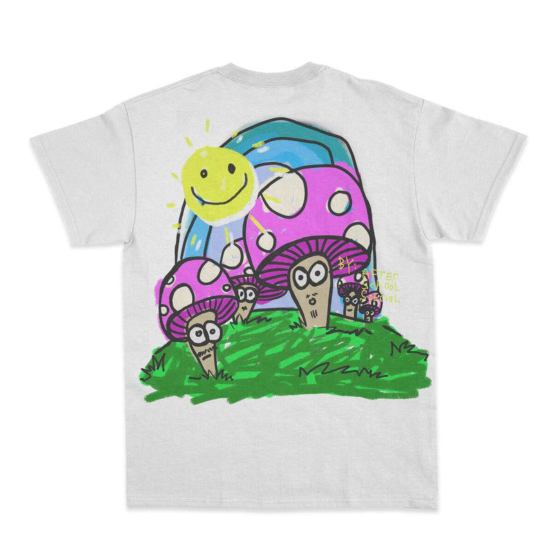 After School Special 'TRIPPY' T-Shirt (White) ASS.101.3.TRIPPY - Fresh N Fitted Inc