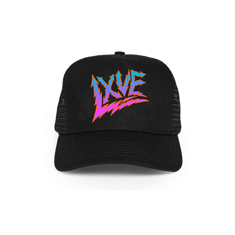 L.O.V.E. 'LXVE' Trucker Hat (Black) - Fresh N Fitted Inc