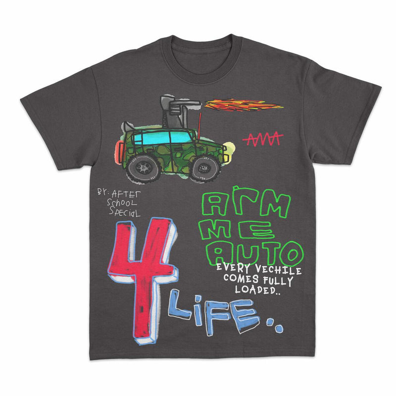 After School Special 'Arme Auto' T-Shirt (Black) ASS.100.4.ARME