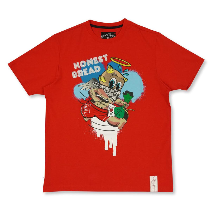 Frost Originals 'Honest Bread' T-Shirt (Red) F144 - Fresh N Fitted Inc