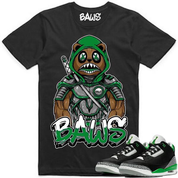 BAWS 'Pine Ninja Baws' T-Shirt (Black)