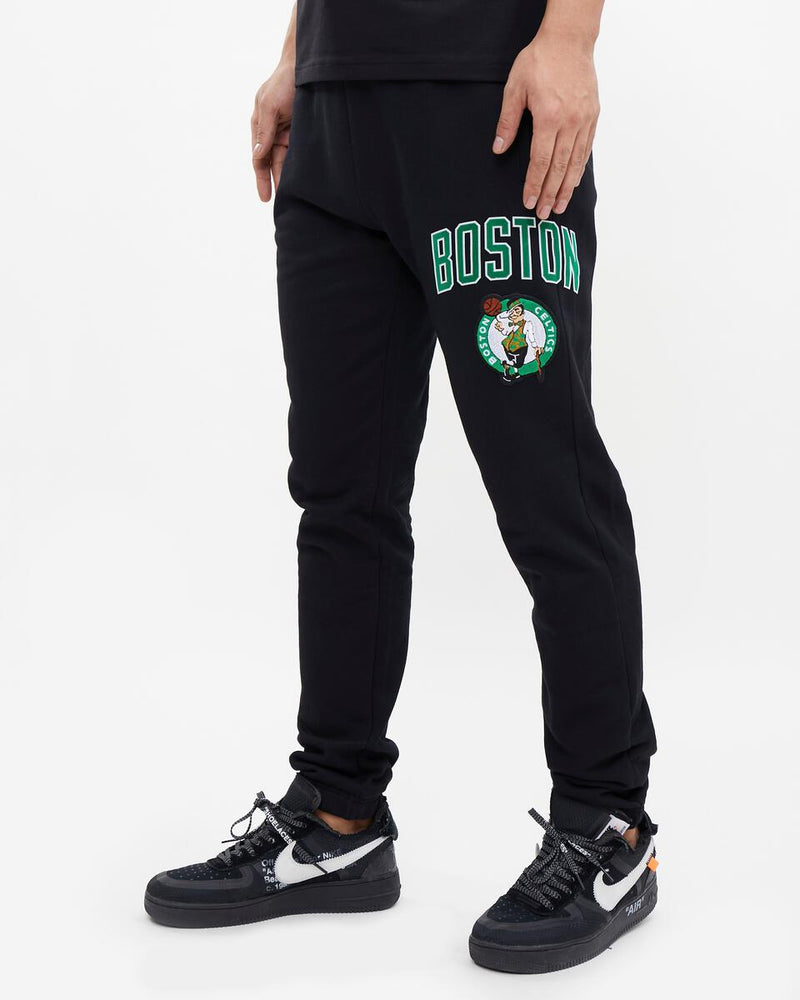 Pro Standard Boston Celtics Stacked Logo Joggers (Black) BBC452632 - Fresh N Fitted Inc