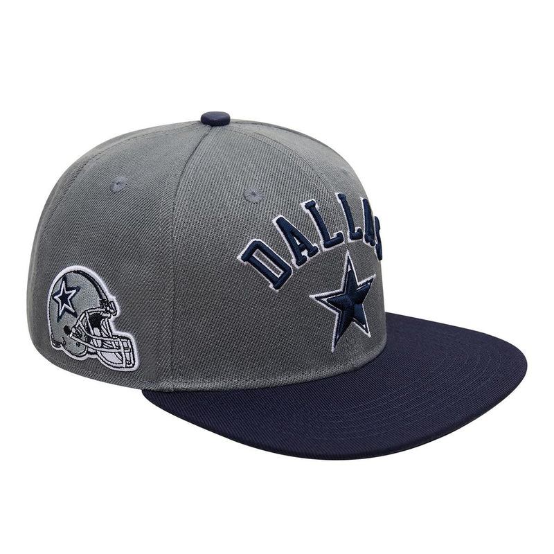 Pro Standard Cowboys Stacked Logo Snapback Hat