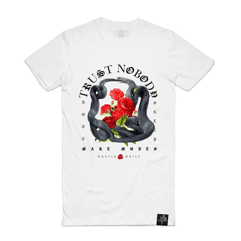 Hasta Muerte 'Snakes' T-Shirt (White) - Fresh N Fitted Inc