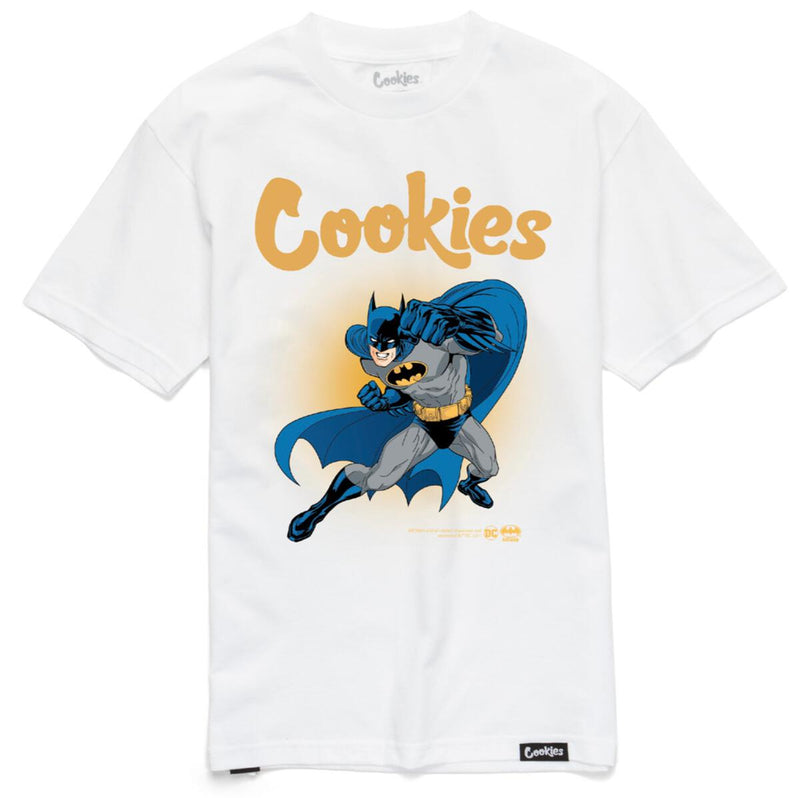 Cookies X Official Batman/DC Comics Batman T-Shirt (White) 1557T5961