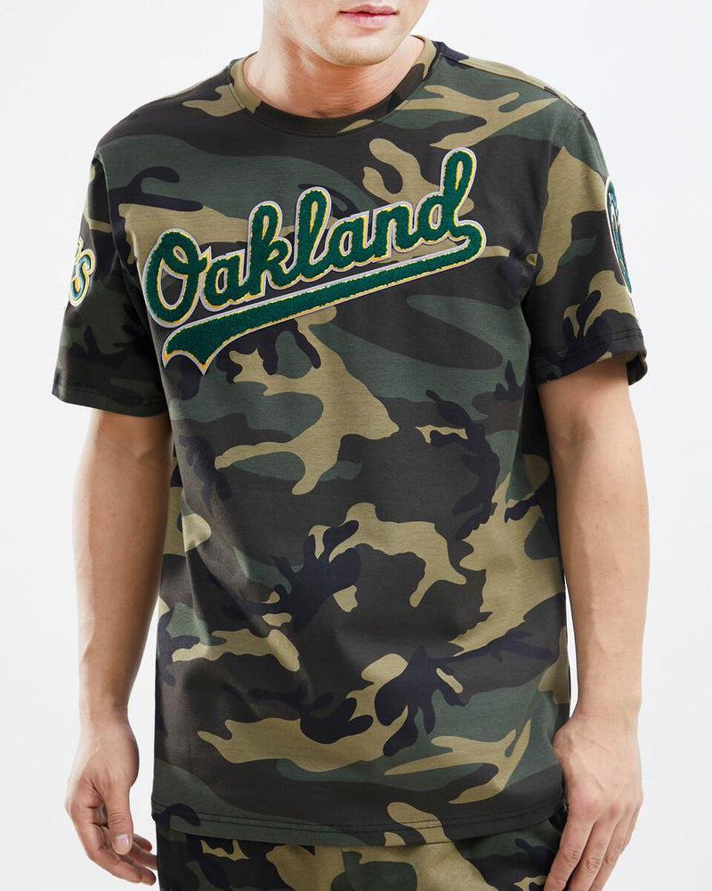 Pro Standard Oakland Athletics Pro Team Shirt (Camo) LOA132949 - Fresh N Fitted Inc