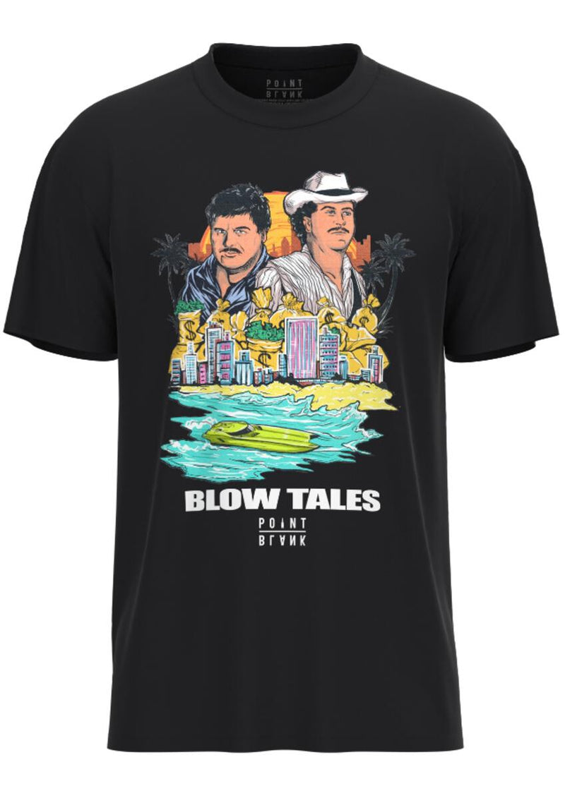 Point Blank 'Blow Tales' T-Shirt (Black) 5266