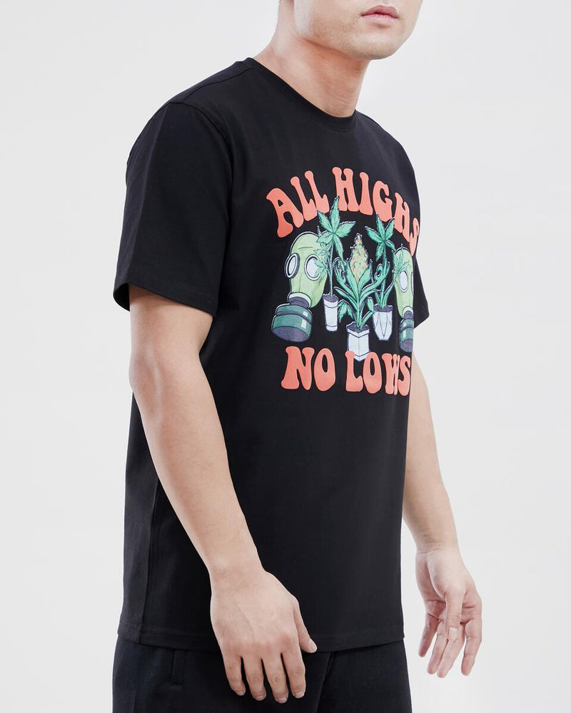 Zaza 'All Highs' T-Shirt (Black) ZA1960006 - Fresh N Fitted Inc