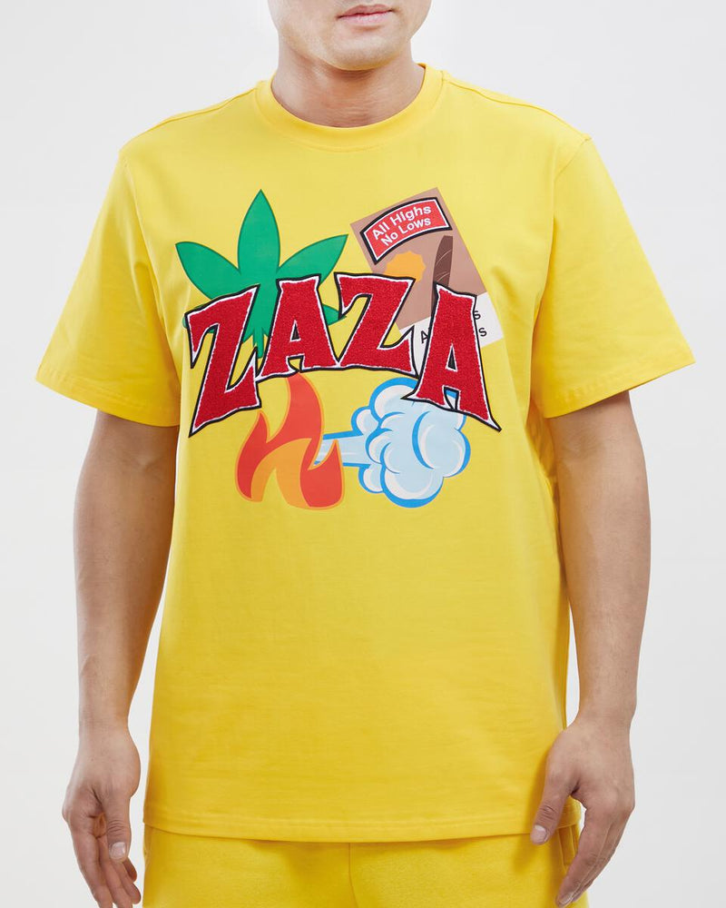 Zaza 'Zaza Pack' T-Shirt (Yellow) ZA1960005 - Fresh N Fitted Inc