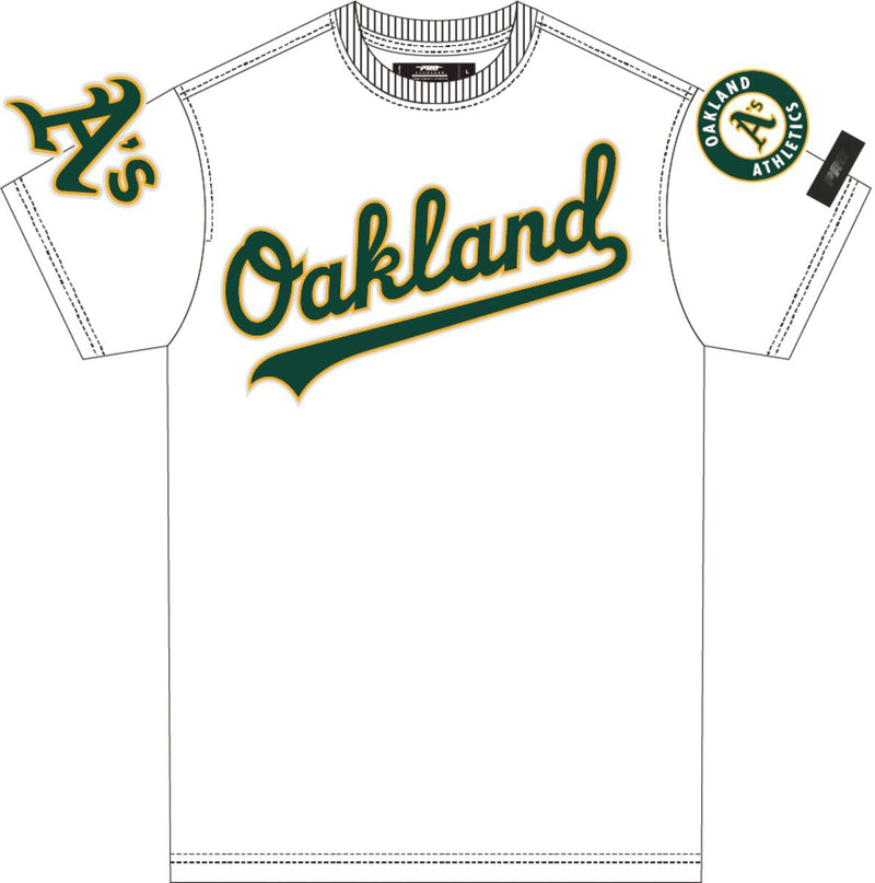 Pro Standard Oakland Athletics Pro Team Shirt (White) LOA131588 - Fresh N Fitted Inc
