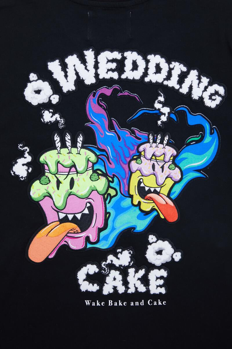 Wedding Cake 'Wild Cake' T-Shirt (Black) WC1970104