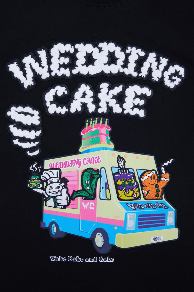 Wedding Cake 'Truck Life' T-Shirt (Black) WC1970106