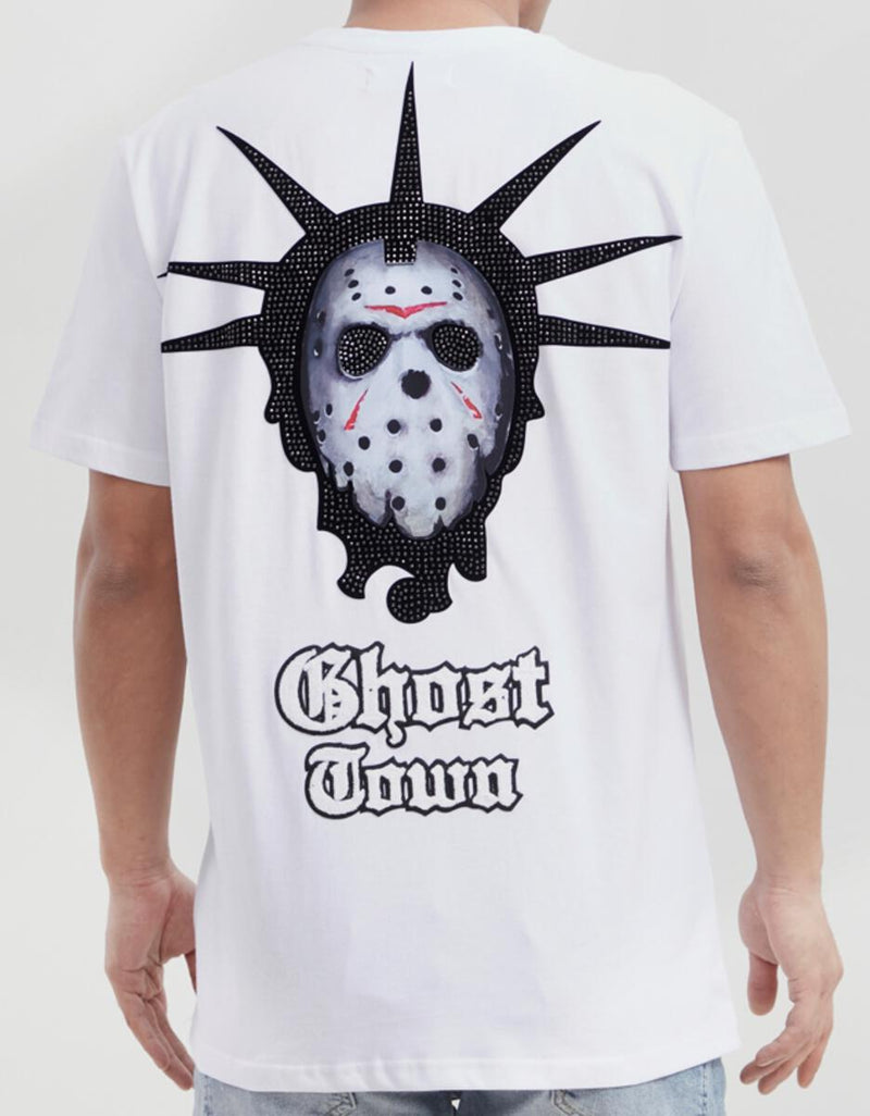 Roku Studio 'Ghost Town' T-Shirt (White) RK1480763 - Fresh N Fitted Inc