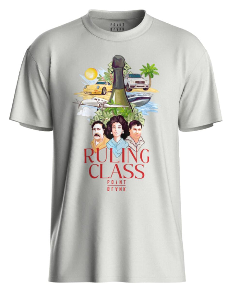 Point Blank 'Ruling Class' T-Shirt (White) 5401 - Fresh N Fitted Inc