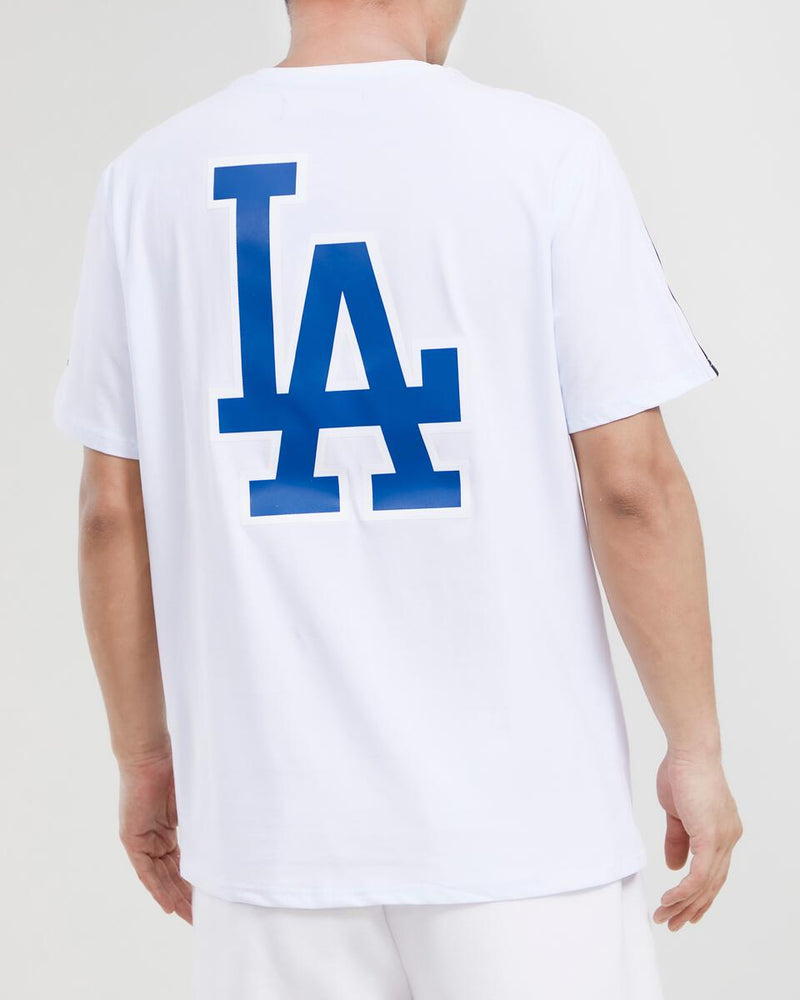 Pro Standard Los Angels Dodgers Logo Pro Team Tape Shirt (White) LLD133628