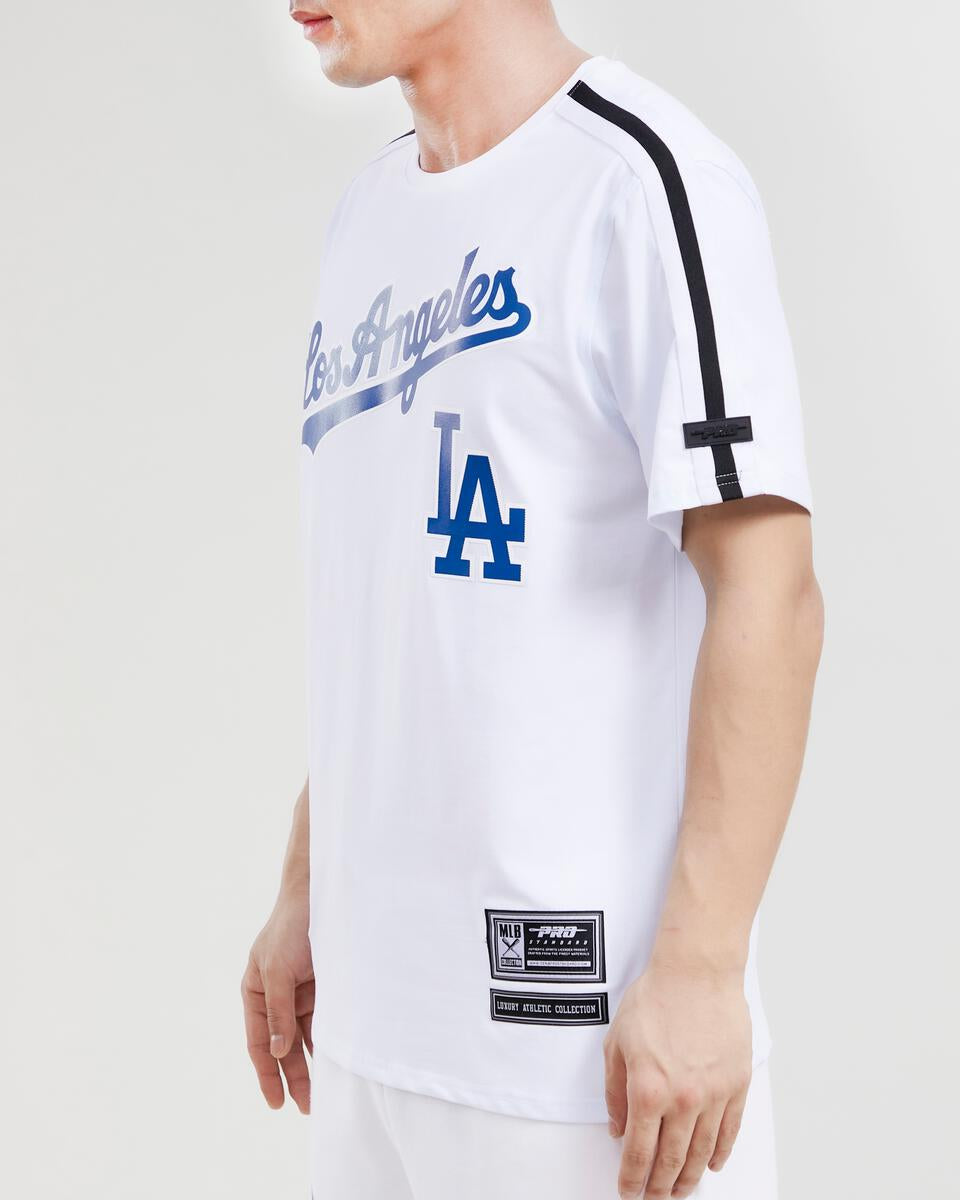 Los Angeles Angels vs Los Angeles Dodgers MLB Freeway Series White Short  Sleeve T-Shirt
