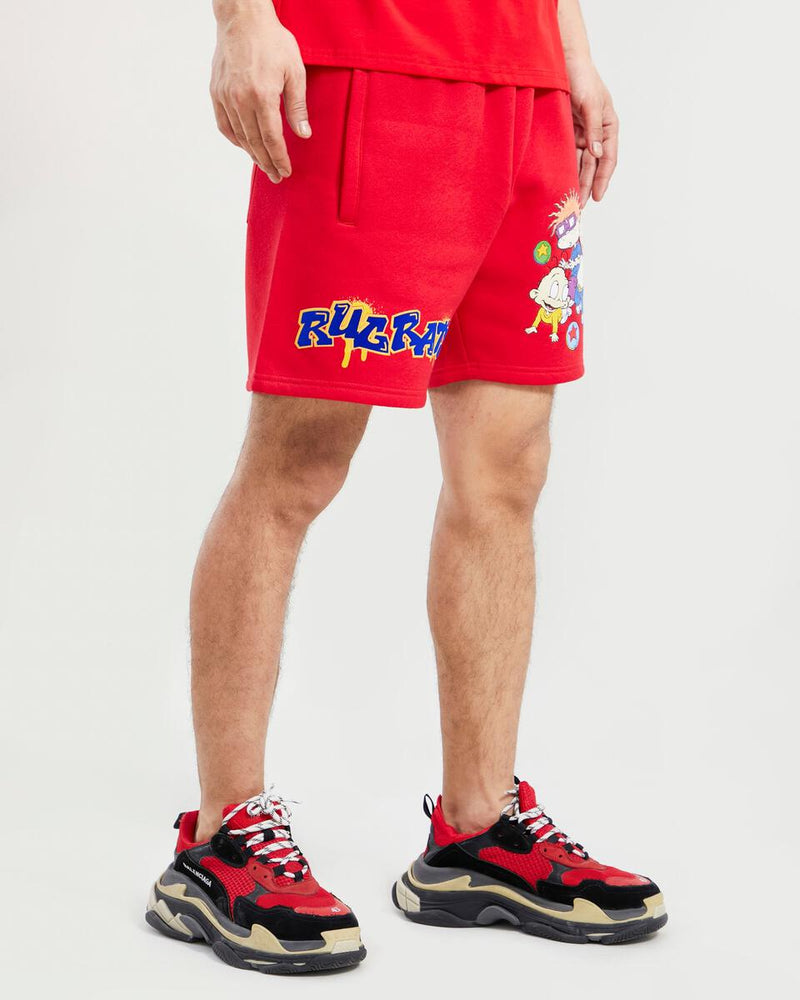 Freeze Max x Rugrats '3 Bestfriends' Shorts (Red) NK30398 - Fresh N Fitted Inc