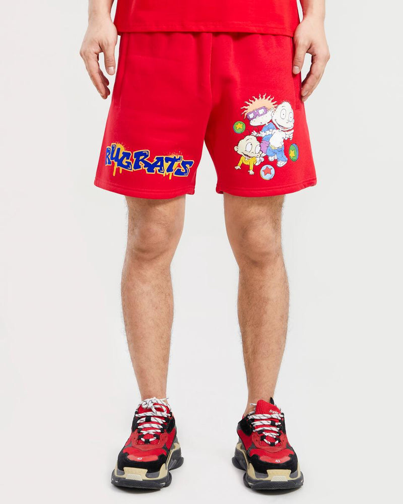 Freeze Max x Rugrats '3 Bestfriends' Shorts (Red) NK30398 - Fresh N Fitted Inc