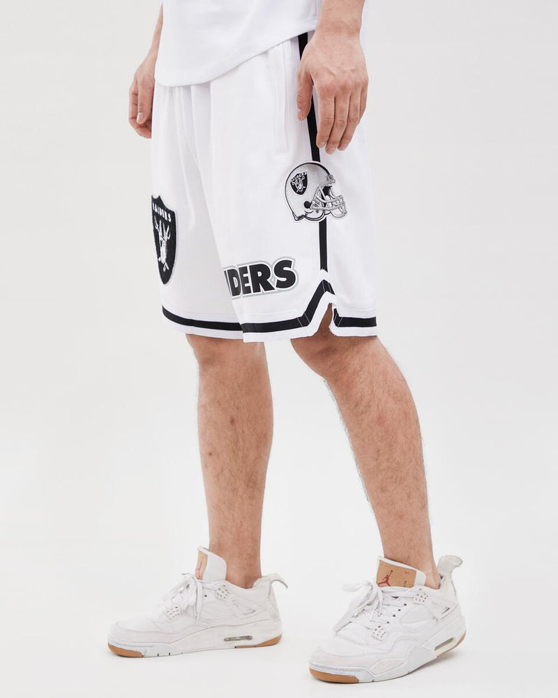 Pro Standard Las Vegas Raiders Pro Team Shorts (White) FOR340452 - Fresh N Fitted Inc