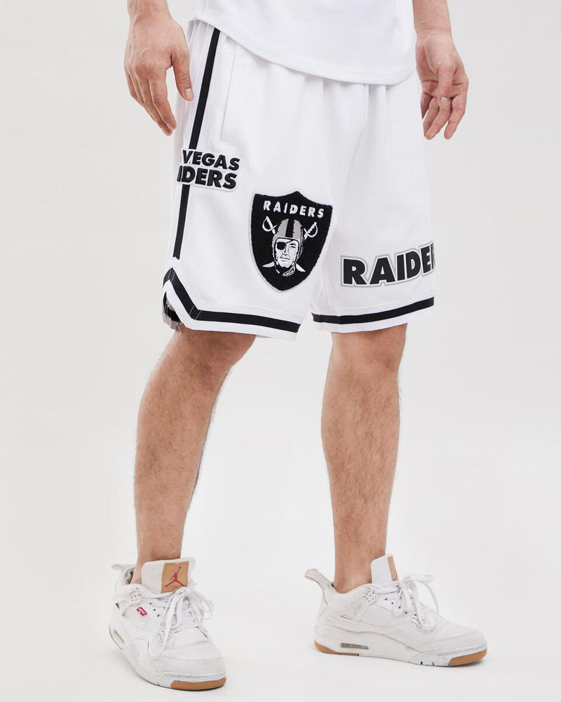 Pro Standard Las Vegas Raiders Pro Team Shorts (White) FOR340452 - Fresh N Fitted Inc