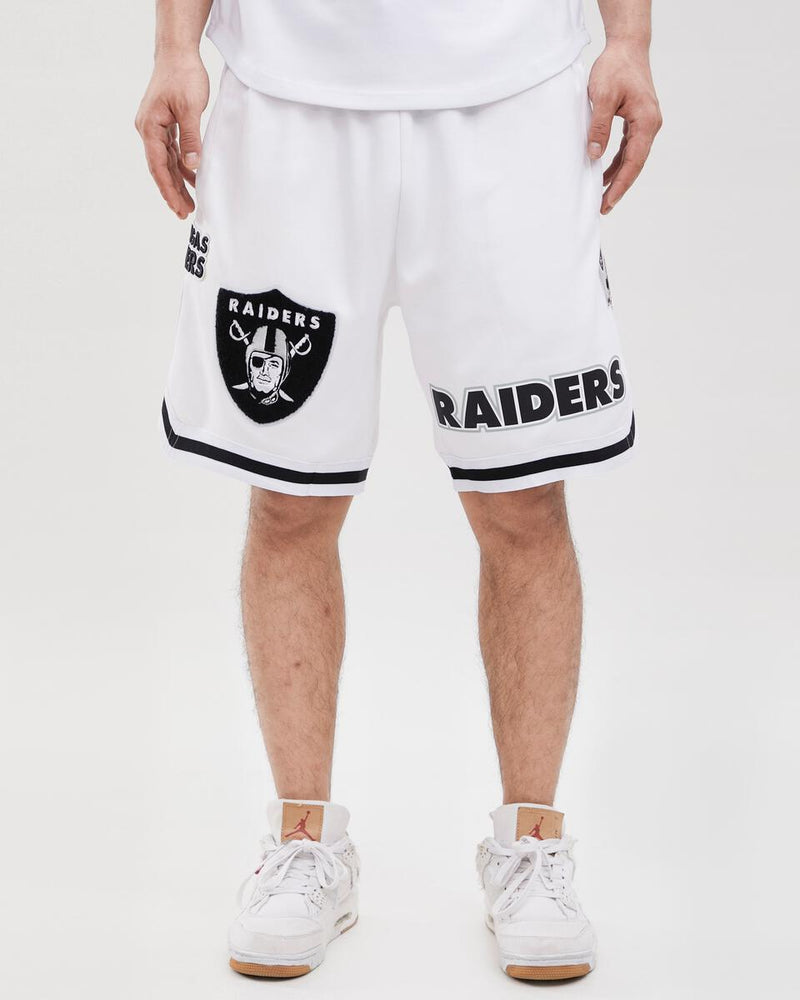 Pro Standard Las Vegas Raiders Pro Team Shorts (White) FOR340452 - Fresh N Fitted Inc