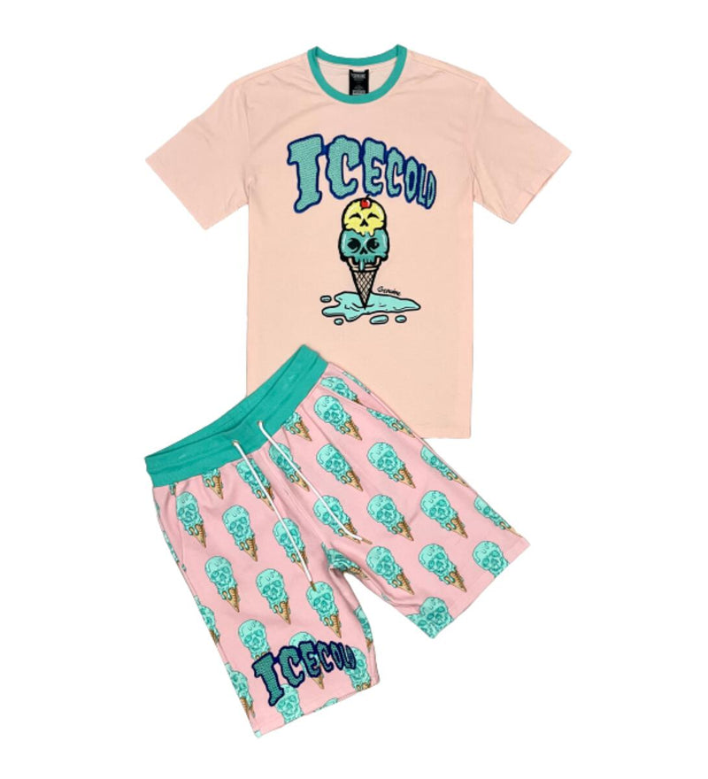 Genuine 'Ice Cold' Shorts (Lt. Pink) GN1473