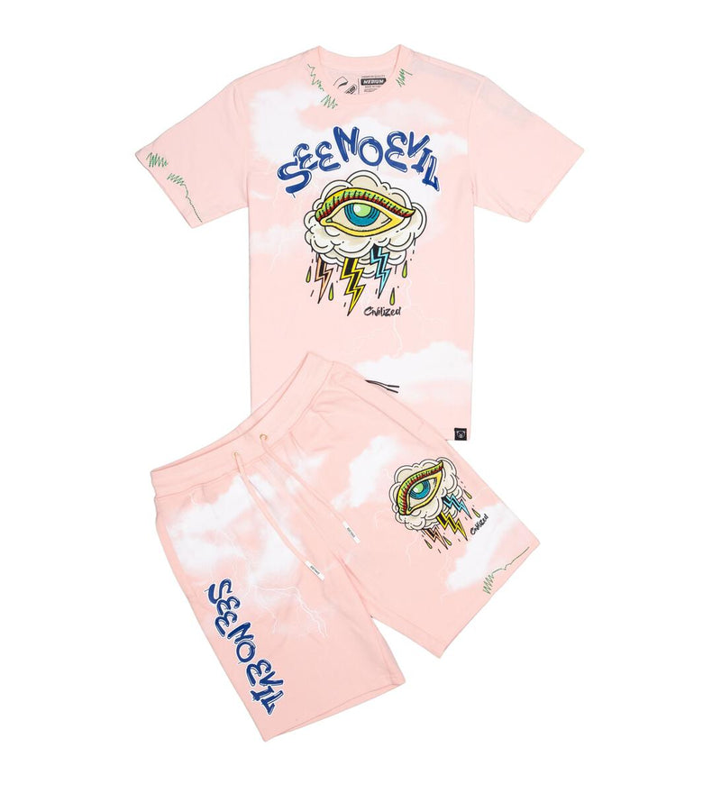 Civilized 'See No Evil' T-Shirt (Pink) CV1516 - Fresh N Fitted Inc