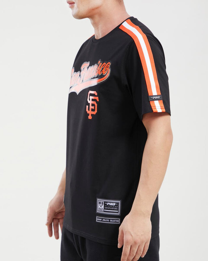 Pro Standard San Francisco Giants Logo Pro Team Tape Shirt (Black) LSG133622