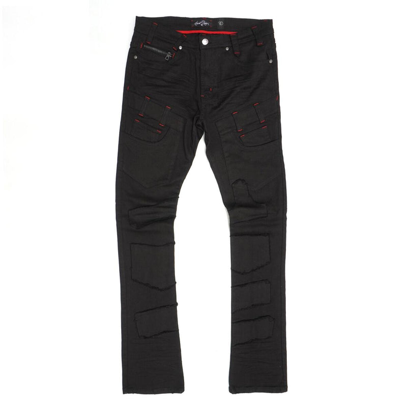 Frost Originals Stacked Denim (Black) F1709 - Fresh N Fitted Inc