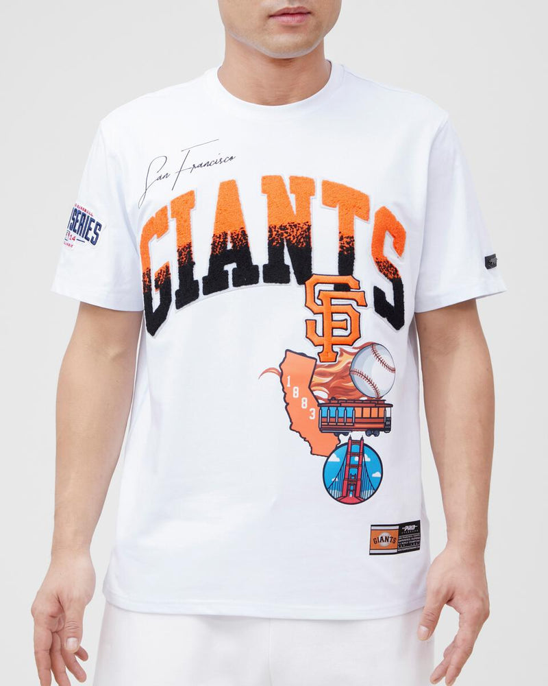 Men's San Francisco Giants Pro Standard White Team Logo T-Shirt