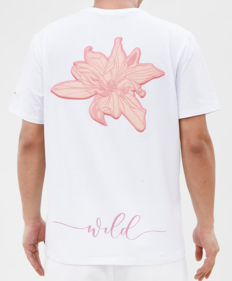 Eternity 'Wild Flower' T-Shirt (White) E1134342 - Fresh N Fitted Inc