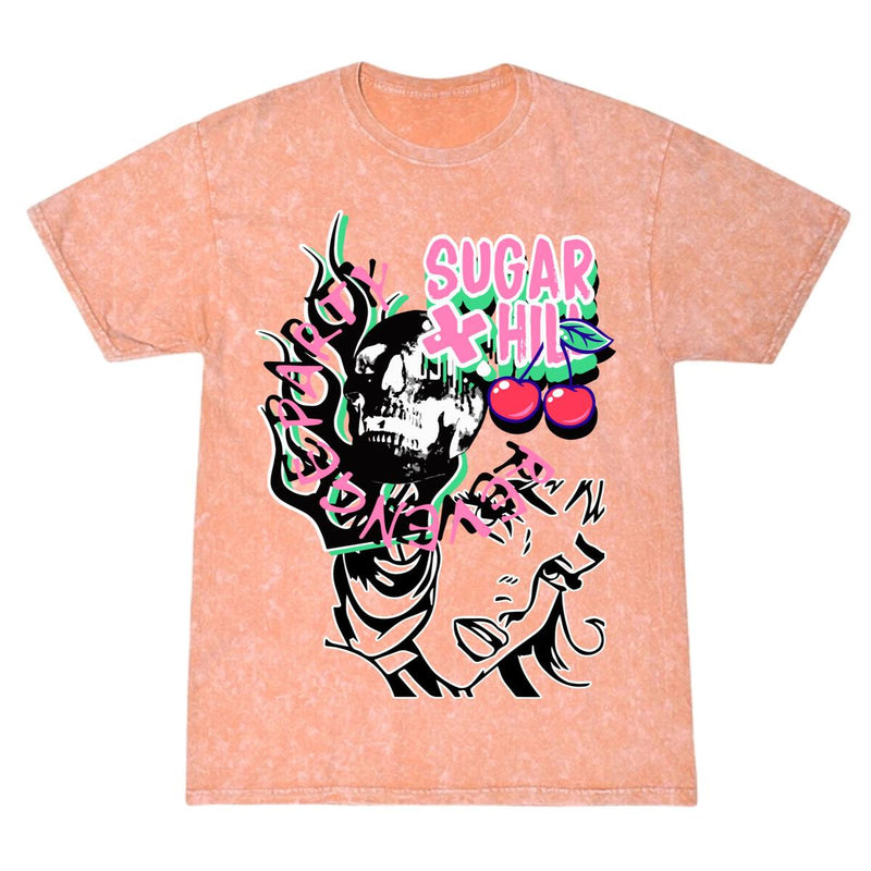 Sugarhill 'Revenge Party' T-Shirt (Orange) SH22-Fall1-43
