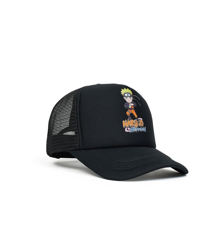Reason Naruto Trucker Hat (Black) RTH-F-16 - Fresh N Fitted Inc