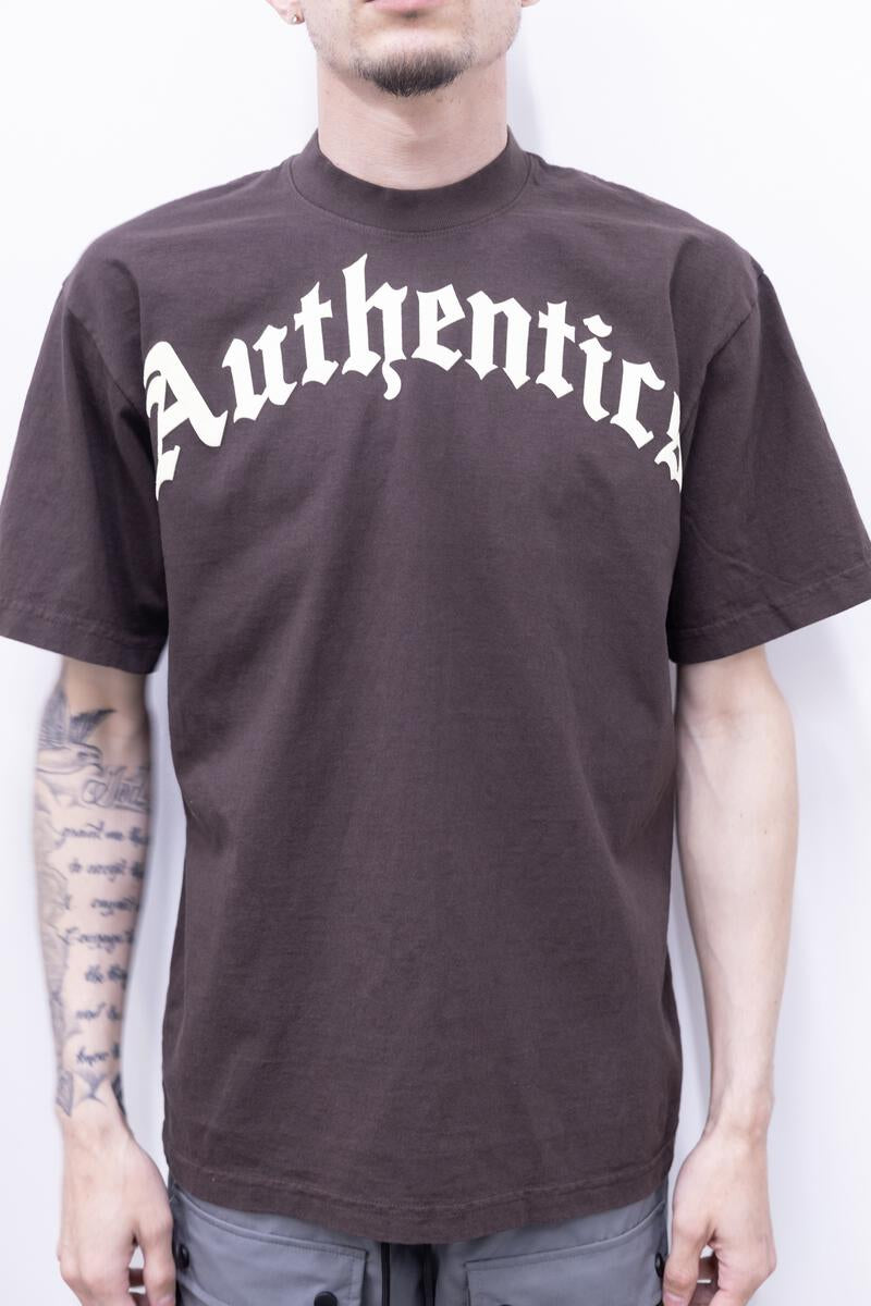 Authentics 'Arc Logo' T-Shirt (Brown)