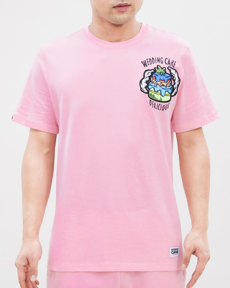 Wedding Cake 'Smoke Cake' T-Shirt (Pink) WC1970206 - Fresh N Fitted Inc