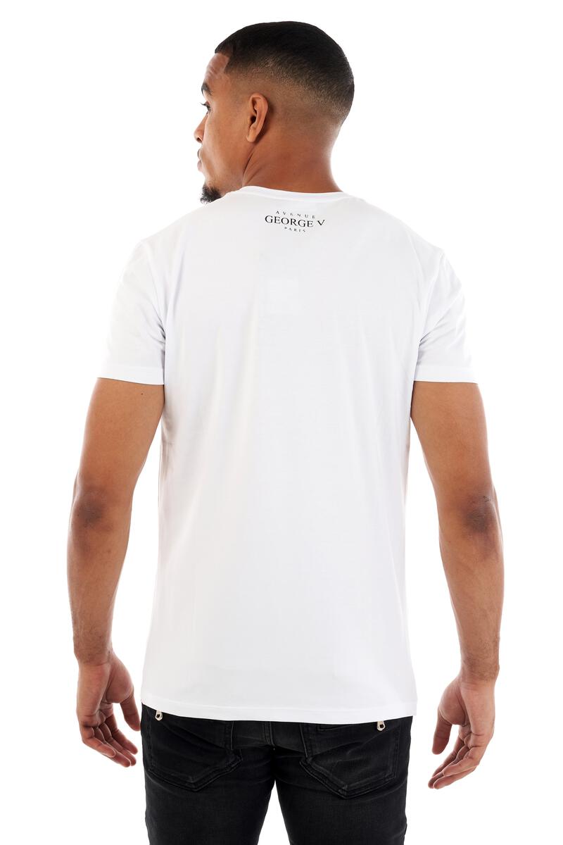George V Paris ' GV Baroque' T-Shirt (White)  GV2395