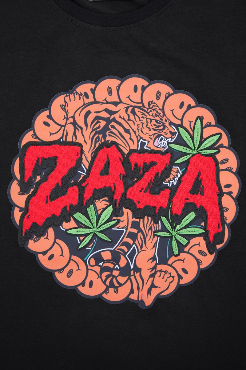 Zaza 'Zabuya' T-Shirt (Black) ZA1960028 - Fresh N Fitted Inc