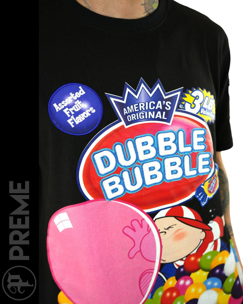 Preme 'Double Bubble Gum ' T-Shirt (Black) PR-KT-353 - Fresh N Fitted Inc