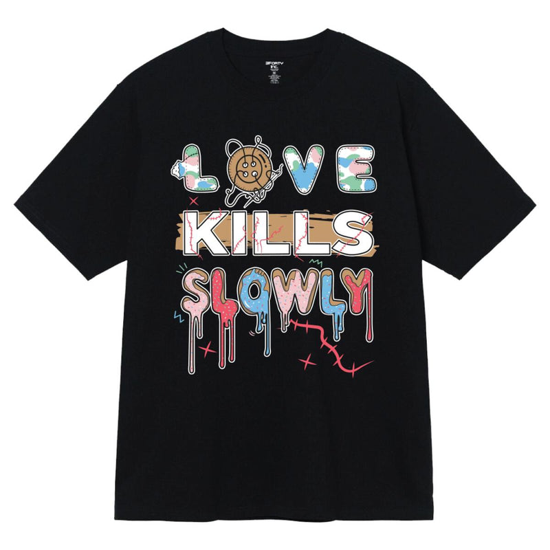 3Forty Inc. 'Love Kills Slowly' T-Shirt (Black) 2971 - Fresh N Fitted Inc