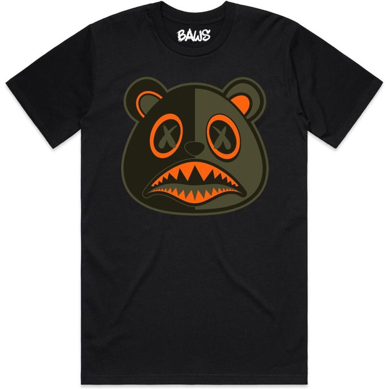 BAWS 'Olive Reverse Yayo ' T-Shirt (Black/Olive) - Fresh N Fitted Inc
