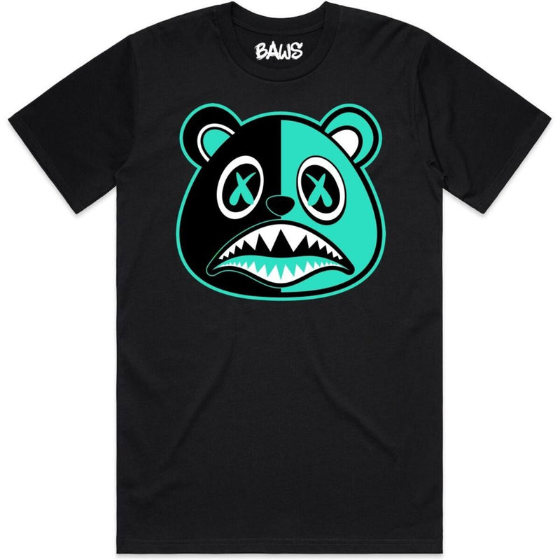 BAWS 'Celadon Reverse Yayo ' T-Shirt (Black/Teal) - Fresh N Fitted Inc