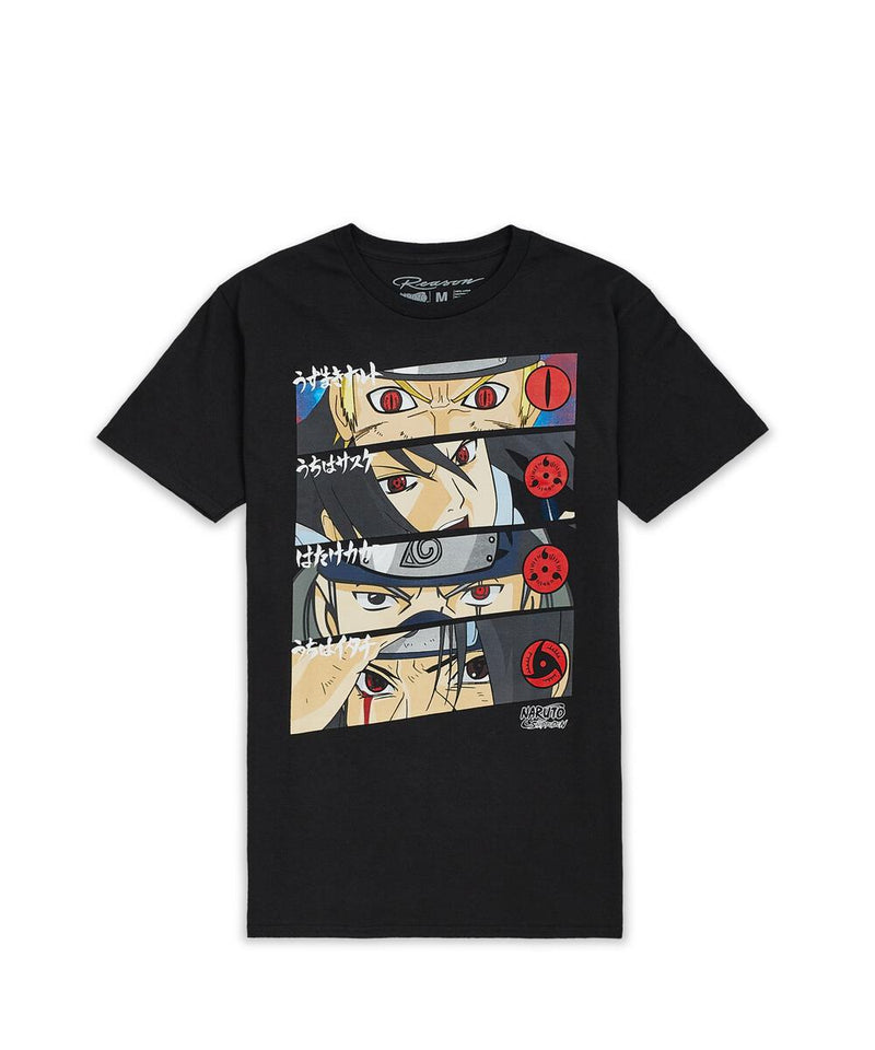 Reason 'Naruto Eyes' T-Shirt (Black) RXNF22-T012 - Fresh N Fitted Inc